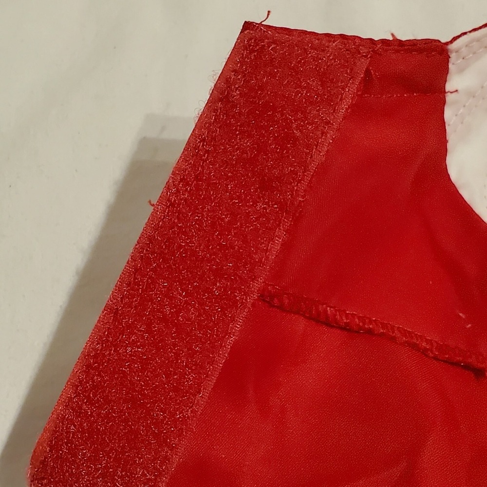 Build a Bear Cheer 2 Pc Red White Skirt‎ Top Clothes Dress Up Play BABW - Picture 12 of 16